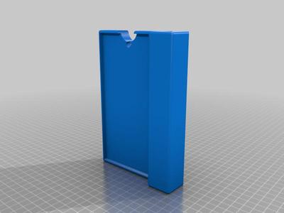 Bedside phone shelf holder with cord holder
