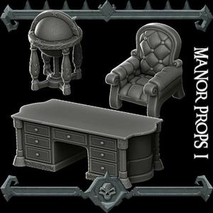 Gothic City: Manor Props I