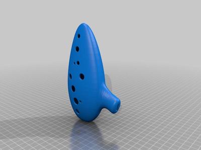 Ocarina Slim version with better thumb placement