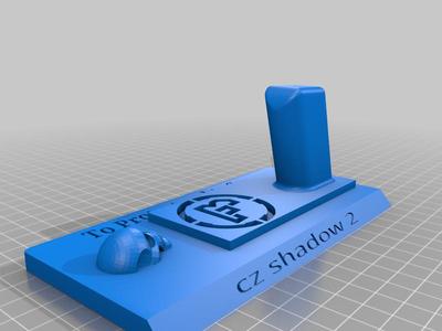 CZ Shadow pistol stand 