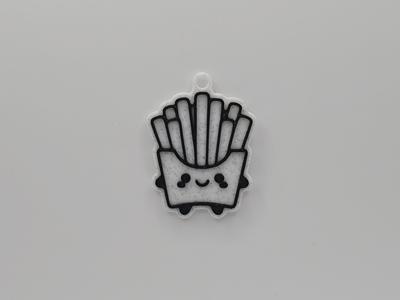 Cute French Fries Keychain