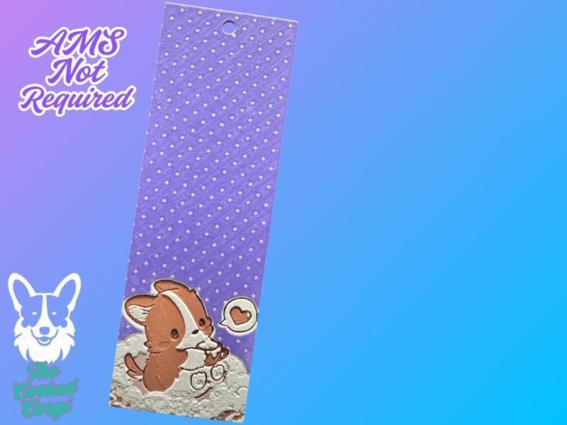 Corgi coffee time Bookmark