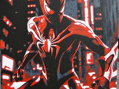 Spiderman Hueforge