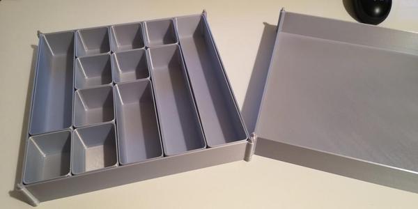 Stackable Organizer (Fully customizable - different size boxes)