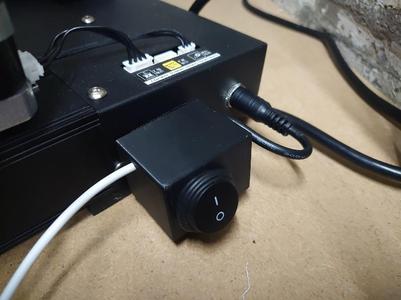 Boîtier interrupteur lampe ender 3s1 24v