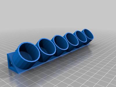 vallejo paint holder 6 peg paint RIGHT