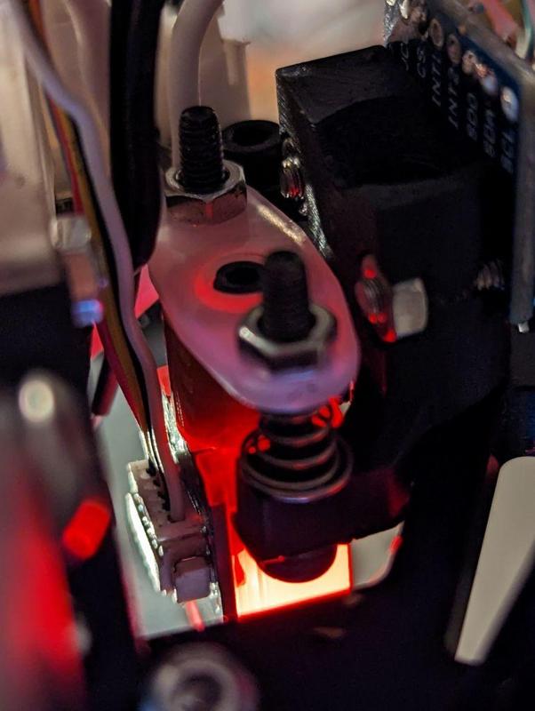 BLTouch / ADXL345 Combo Mount for Microdelta Rework