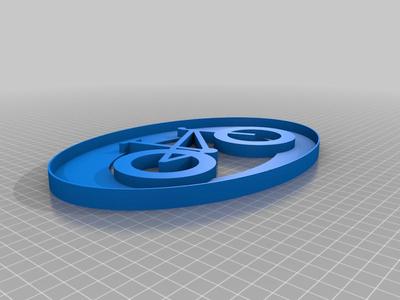 Fat Bike Cookie Cutter