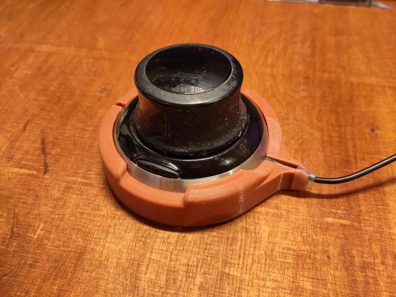 Fuß und Kabelschutz für 3d-Connexion SpaceNavigator   