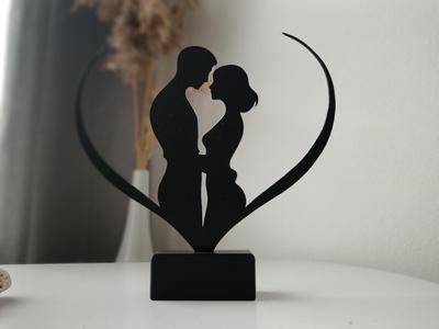 man and woman - love