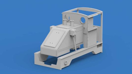 Kerr Stuart 4415 for Kato 11-109 chassis