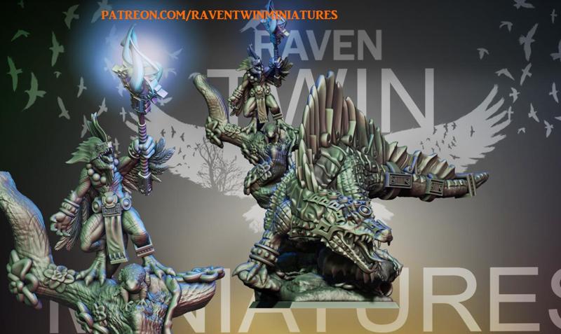 Lizardmen Sacred Stygosaur