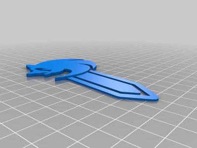 sonic logo bookmark