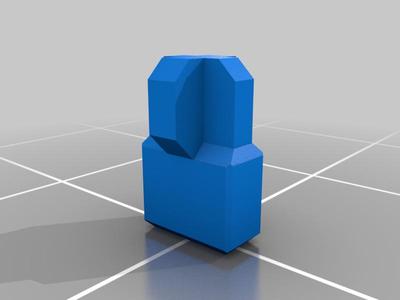ALPS to MX key adapter for resin printing
