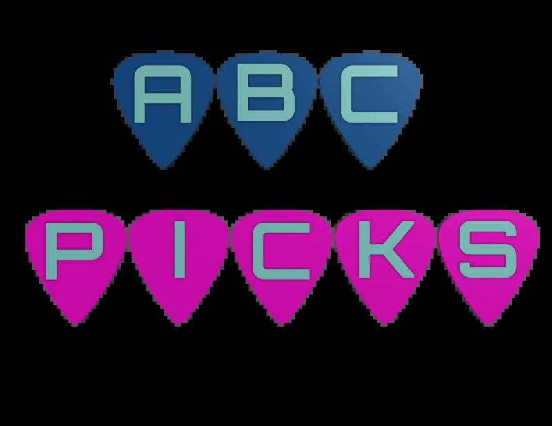 ABC guitar picks   