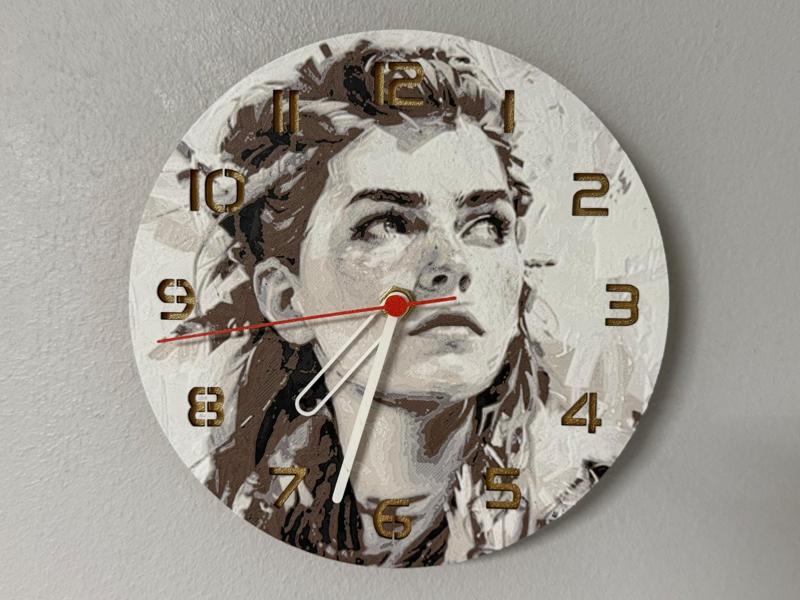 wall / desk clock Horizon Aloy HueForge