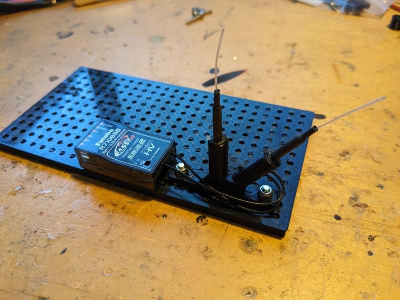 RC Diversity V Antenna Mount Futaba