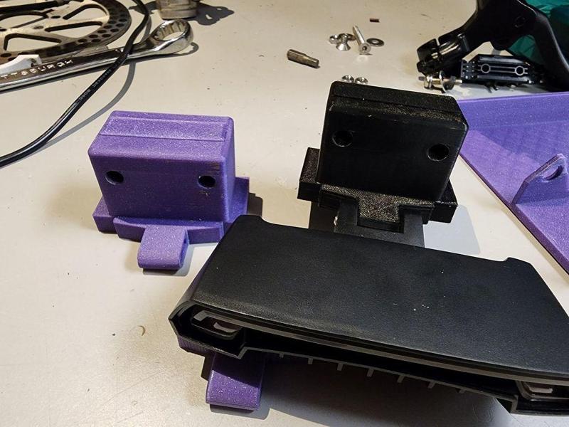 MX650 Meilan X5 smart bike tail light mount