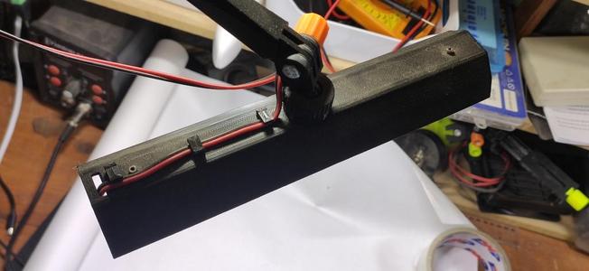 LED light bar mount for modular mounting system