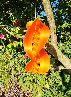 Wind Spinner (Double Helix Counterrotating)