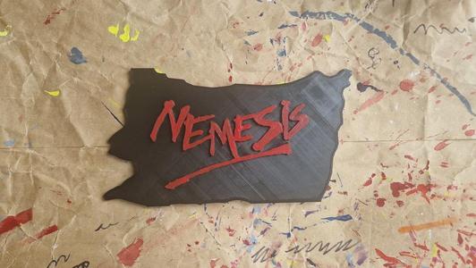 Nemesis 1994 sign V2 - Alton Towers