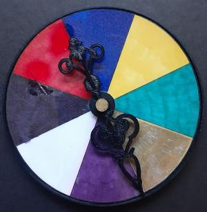 Harry Potter & the Philosopher’s Stone Board Game – Prototype – HP Board Game Coloured Spinner