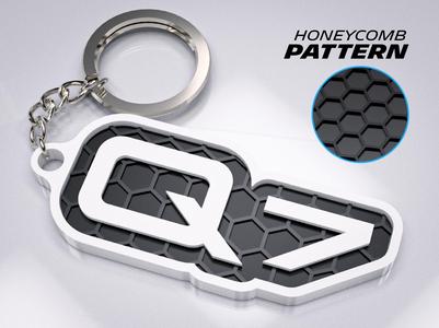 Audi Q7 Keychain