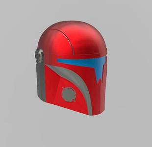Red Hood inspired Mandalorian