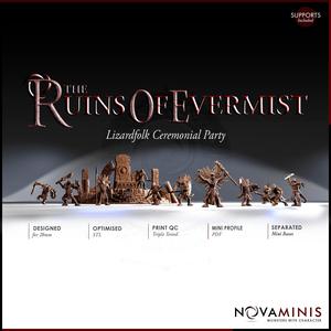 The Ruins of Evermist: Lizardfolk Ceremonial Party