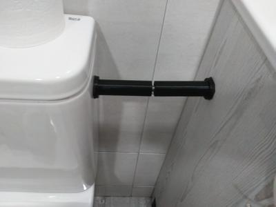 Portarrollos adaptable papel higienico