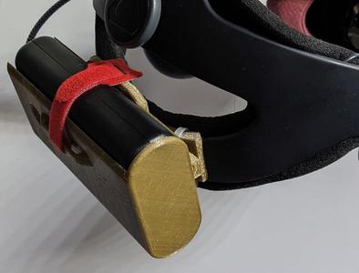 Deluxe Audio Strap Battery Holder resized for vrurc 20000 mAh