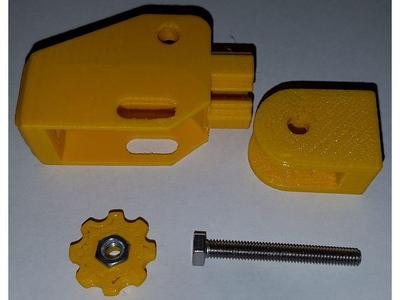 Belt tensioner/idlers mount