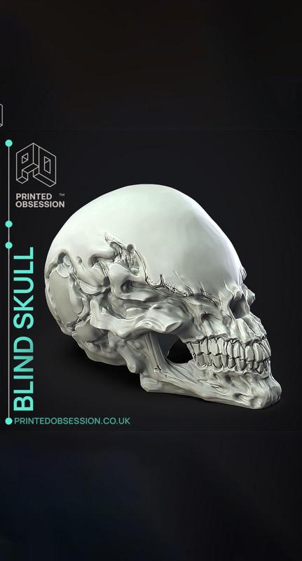 Blind Skull - Sculpture