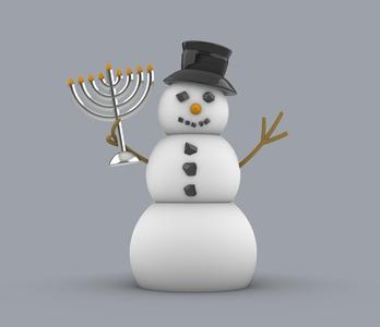 Remix of Planetary Snowman - Hanukkah Snowman