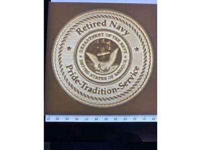 Retired Navy Lithophane