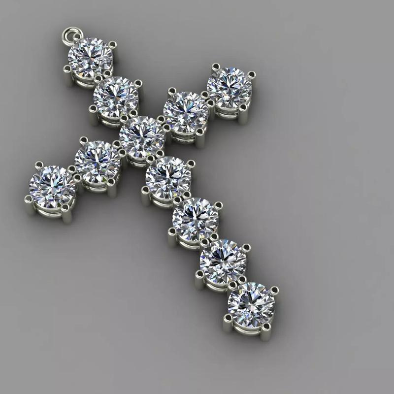 KUTSAL PIRLANTA HAC KOLYE 3DM STL OBJ FBX  3D BASKI MODELI