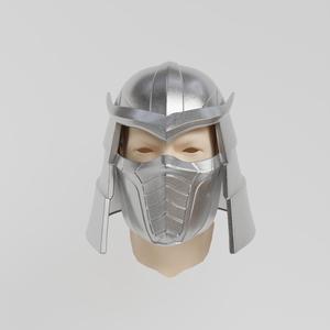 Samurai Warrior Helmet 3D for Cosplay | Shredder/Ninja Style STL Model |