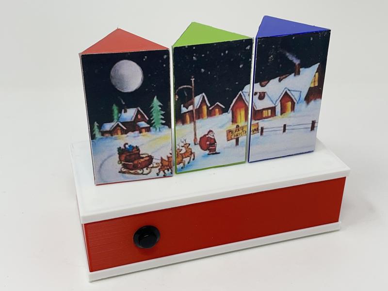 3D Printed Christmas Billboard.