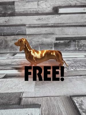 Dachshund Sausage doxie dog model