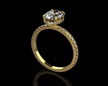 Oval Cut Ring N46