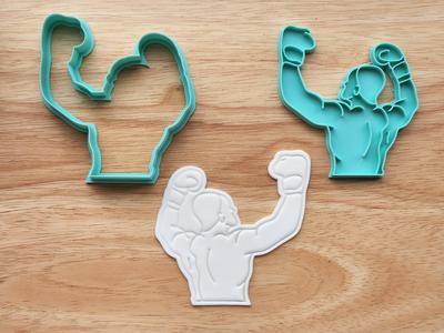 Boxer Victory Cookie Cutter