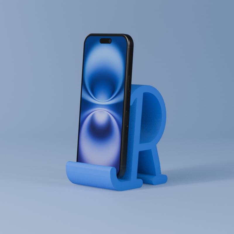 CELL PHONE HOLDER LETTER R
