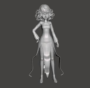 Tatsumaki One punch man 3D Model
