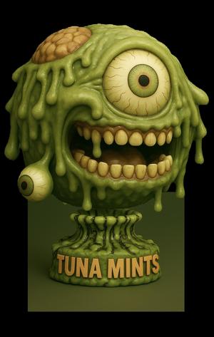 Tuna Mint figure // 3D STL file