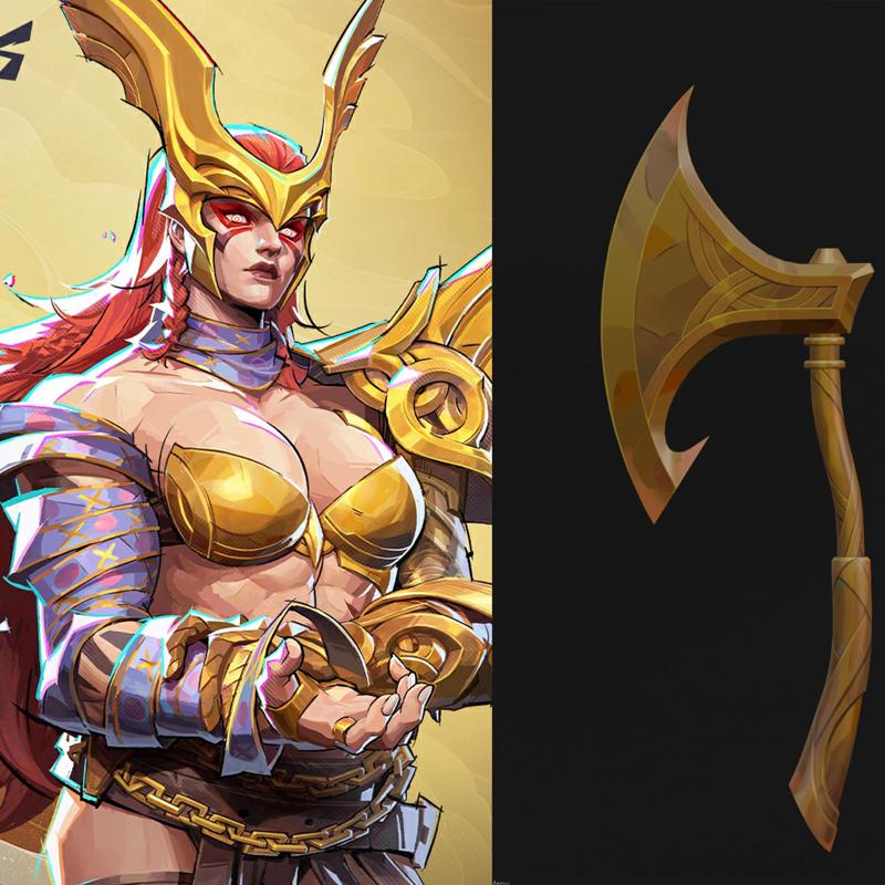 Angela Axes - Marvel Rivals Print 3D