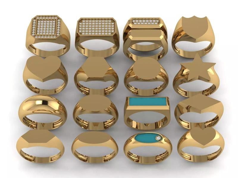 Simple and basic ring collection