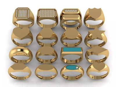 Simple and basic ring collection