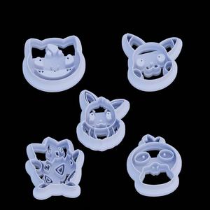 Full set Pokemon Clay Cutters 25mm and 30mm and one 35mm