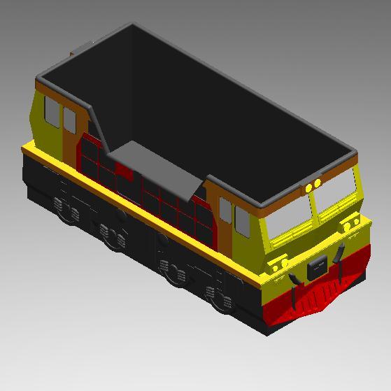 Name Card Box  Train