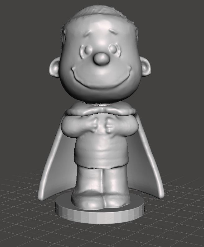 linus van pelt with blanket cape